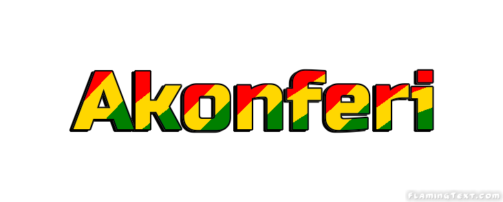 Akonferi Stadt