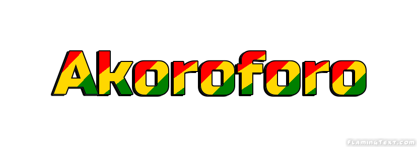 Akoroforo Stadt