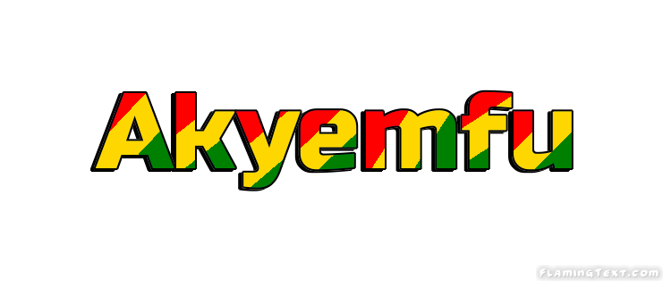 Akyemfu Stadt