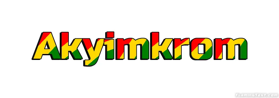 Akyimkrom 市