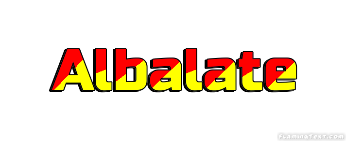Albalate Stadt