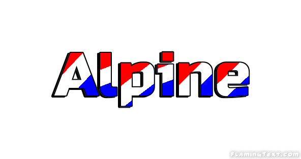 Alpine город