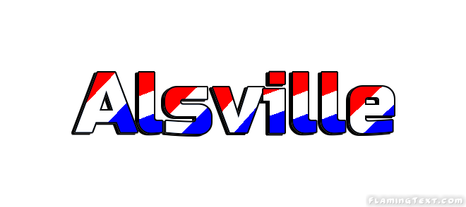 Alsville Stadt