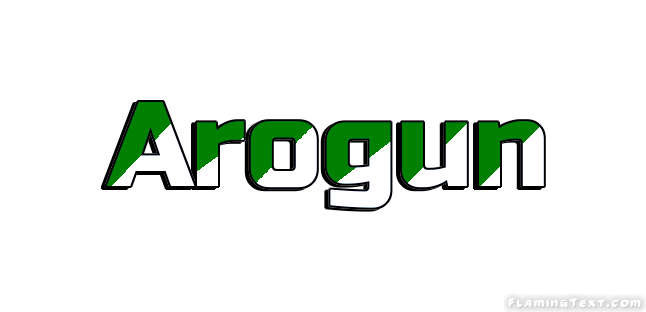 Arogun город