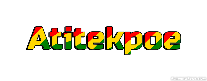 Atitekpoe Stadt