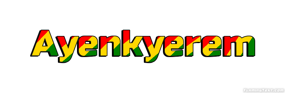 Ayenkyerem Stadt