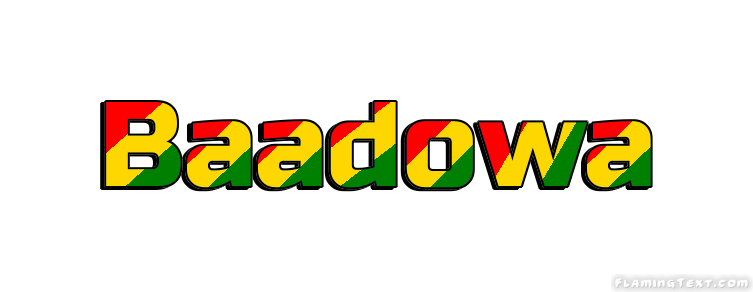 Baadowa город