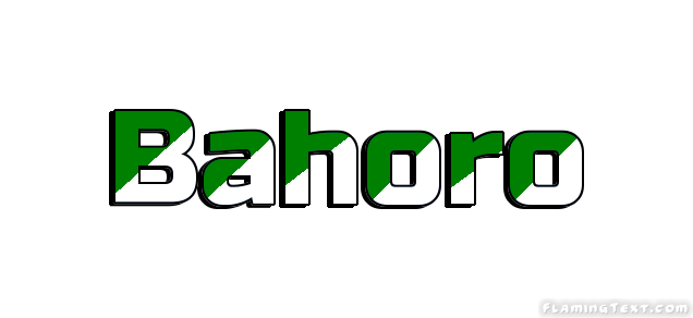 Bahoro مدينة