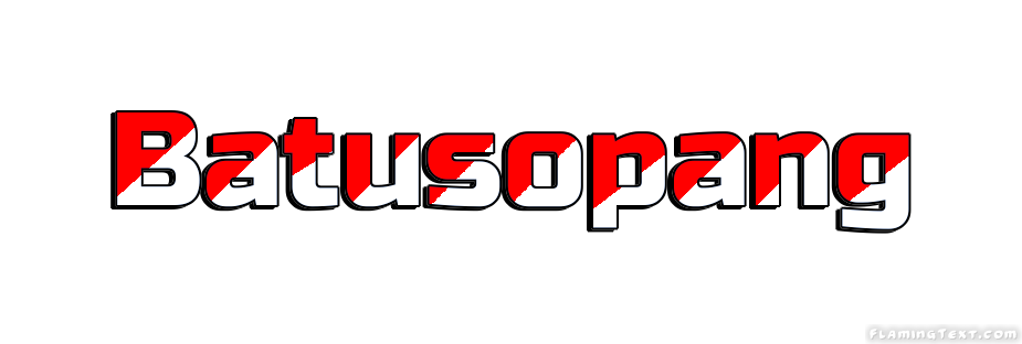 Batusopang город