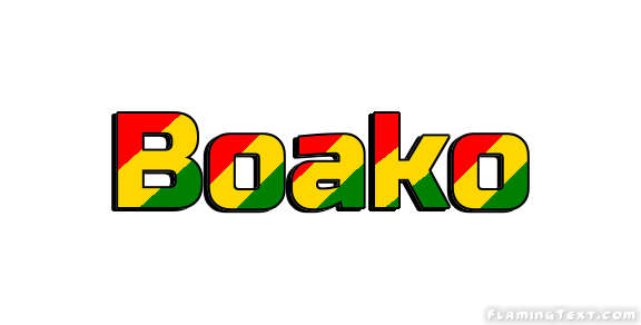 Boako город