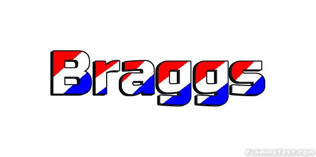 Braggs город