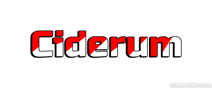 Ciderum مدينة