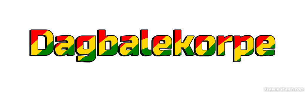 Dagbalekorpe 市