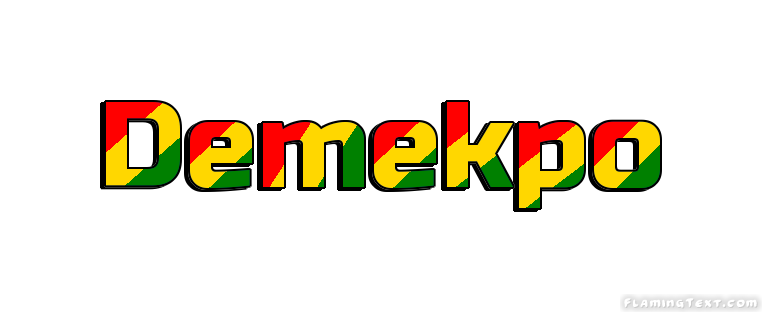 Demekpo город