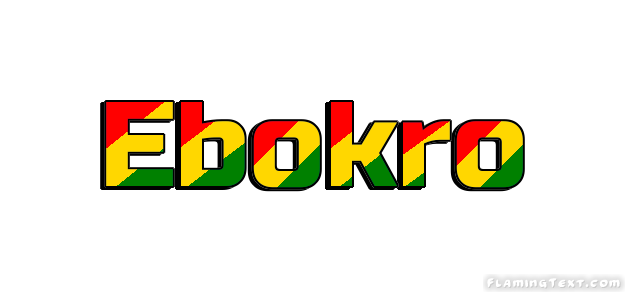 Ebokro город