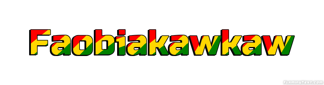 Faobiakawkaw مدينة
