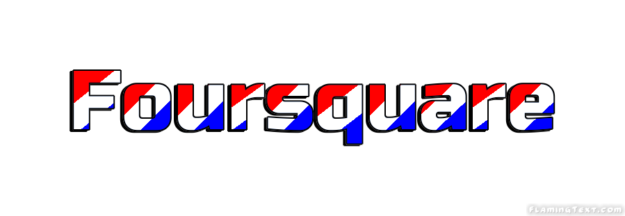 Foursquare logo - Fonts In Use