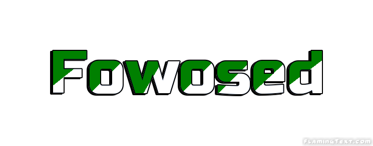 Fowosed город