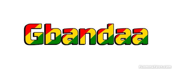 Gbandaa 市
