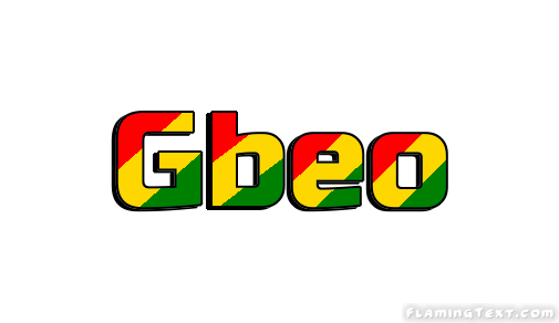 Gbeo Stadt