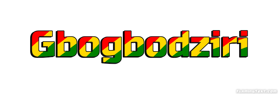 Gbogbodziri город