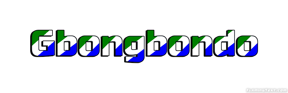 Gbongbondo город