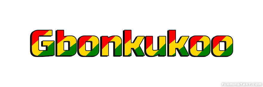 Gbonkukoo Stadt