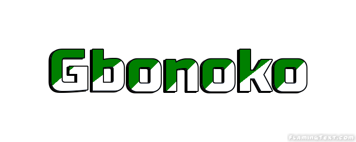 Gbonoko Stadt