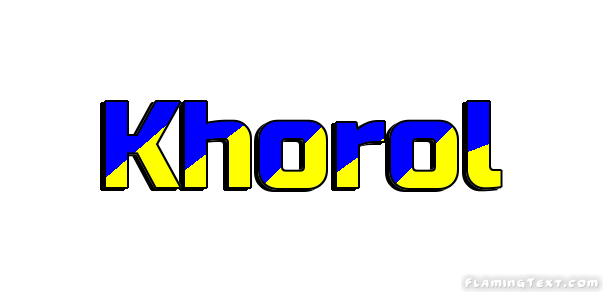 Khorol город