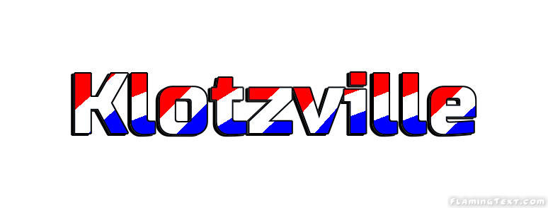 Klotzville Stadt