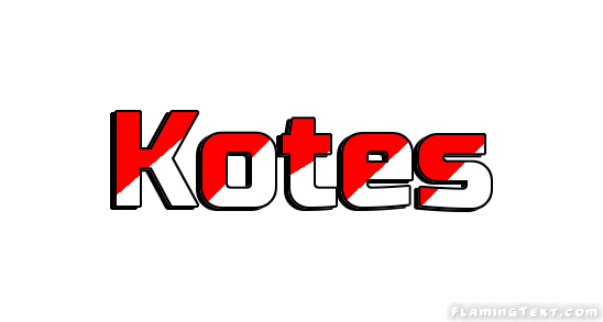 Kotes Stadt
