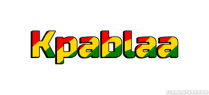 Kpablaa город