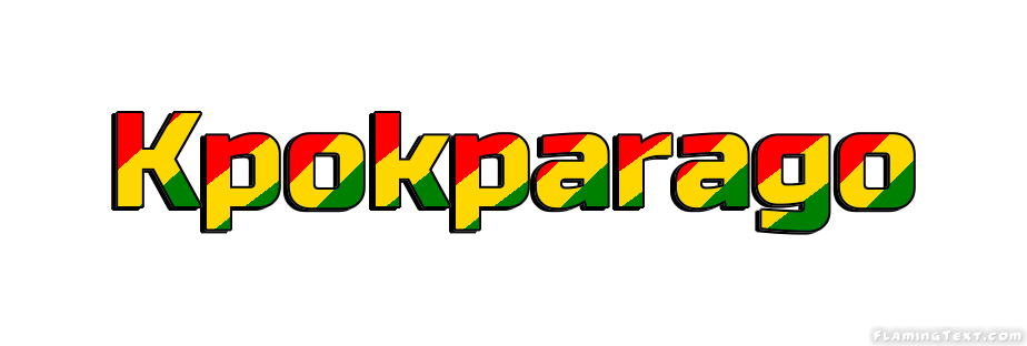 Kpokparago Stadt