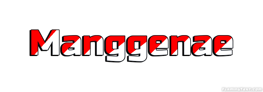 Manggenae Stadt
