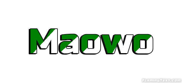 Maowo Stadt