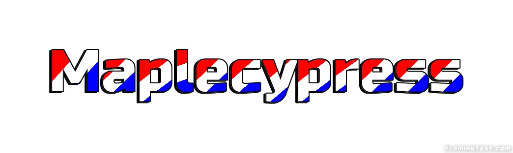 Maplecypress 市