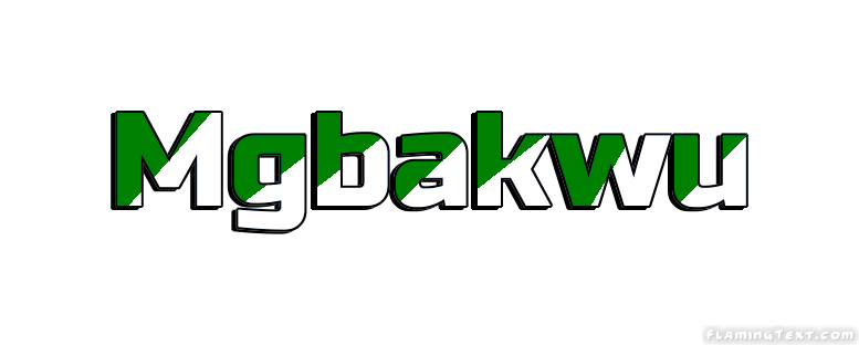 Mgbakwu город