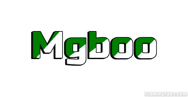 Mgboo مدينة