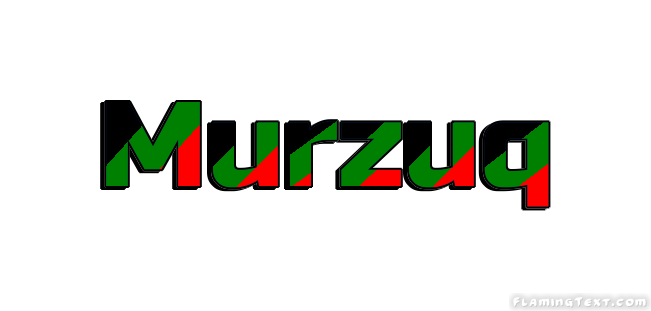Murzuq Stadt