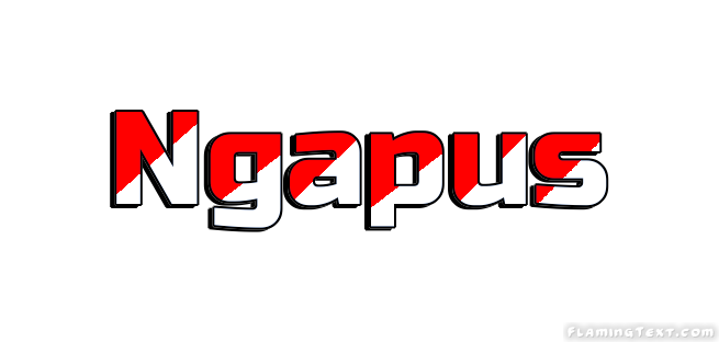 Ngapus مدينة