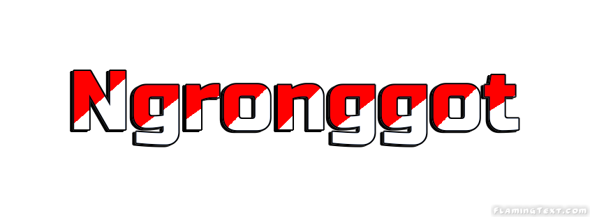 Ngronggot город