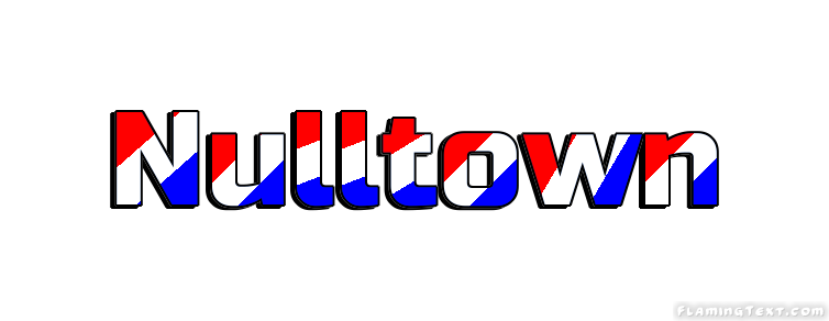 Nulltown City