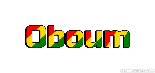 Oboum Stadt