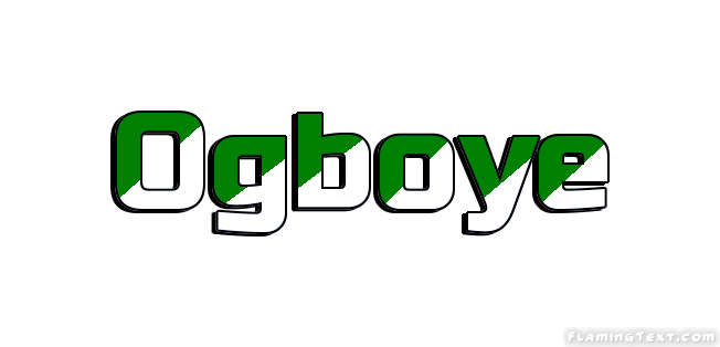 Ogboye город