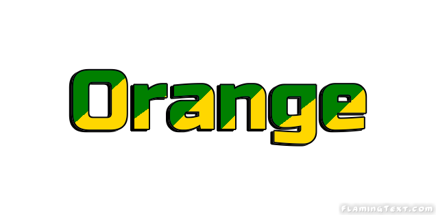 Orange Stadt