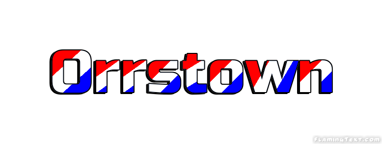 Orrstown город