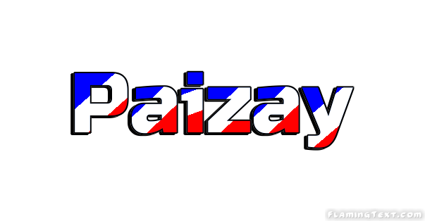 Paizay город