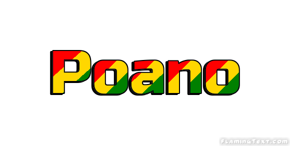 Poano город