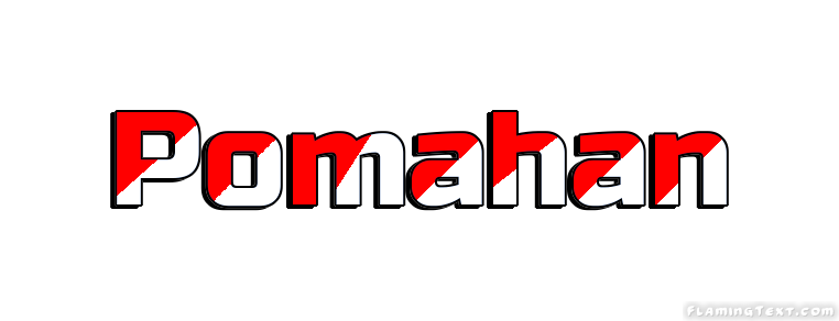 Pomahan 市