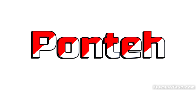 Ponteh город